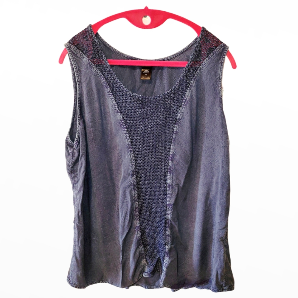 Ashley Stewart Denim Tank Top